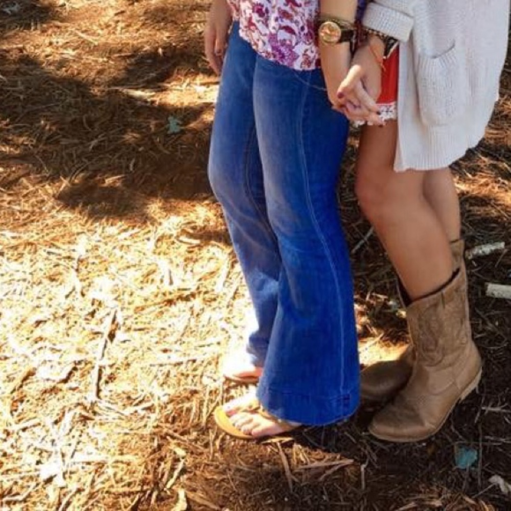 Life in Progress flare jeans